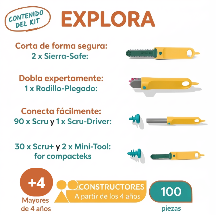Kit Constructor de Cartón