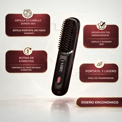 SORELLA™ Cepillo Portátil Anti-Frizz