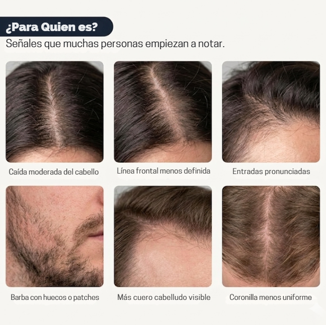 Roll-On Anticaída Más densidad