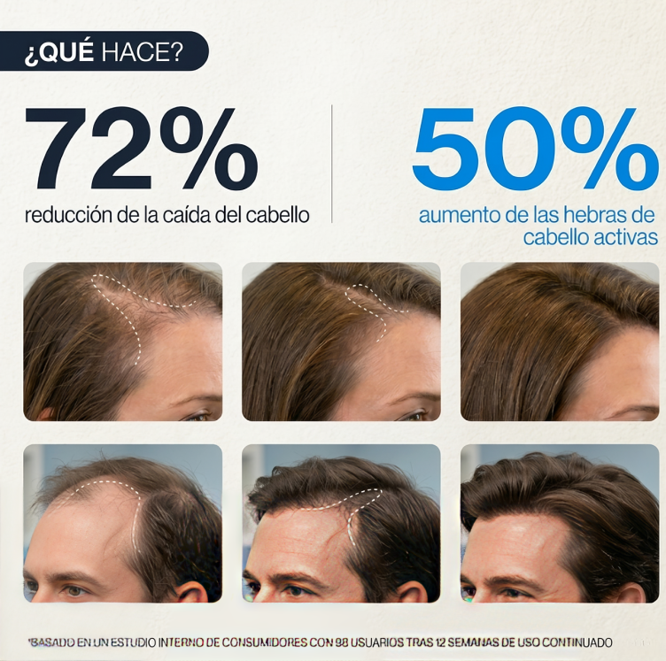 Roll-On Anticaída Más densidad